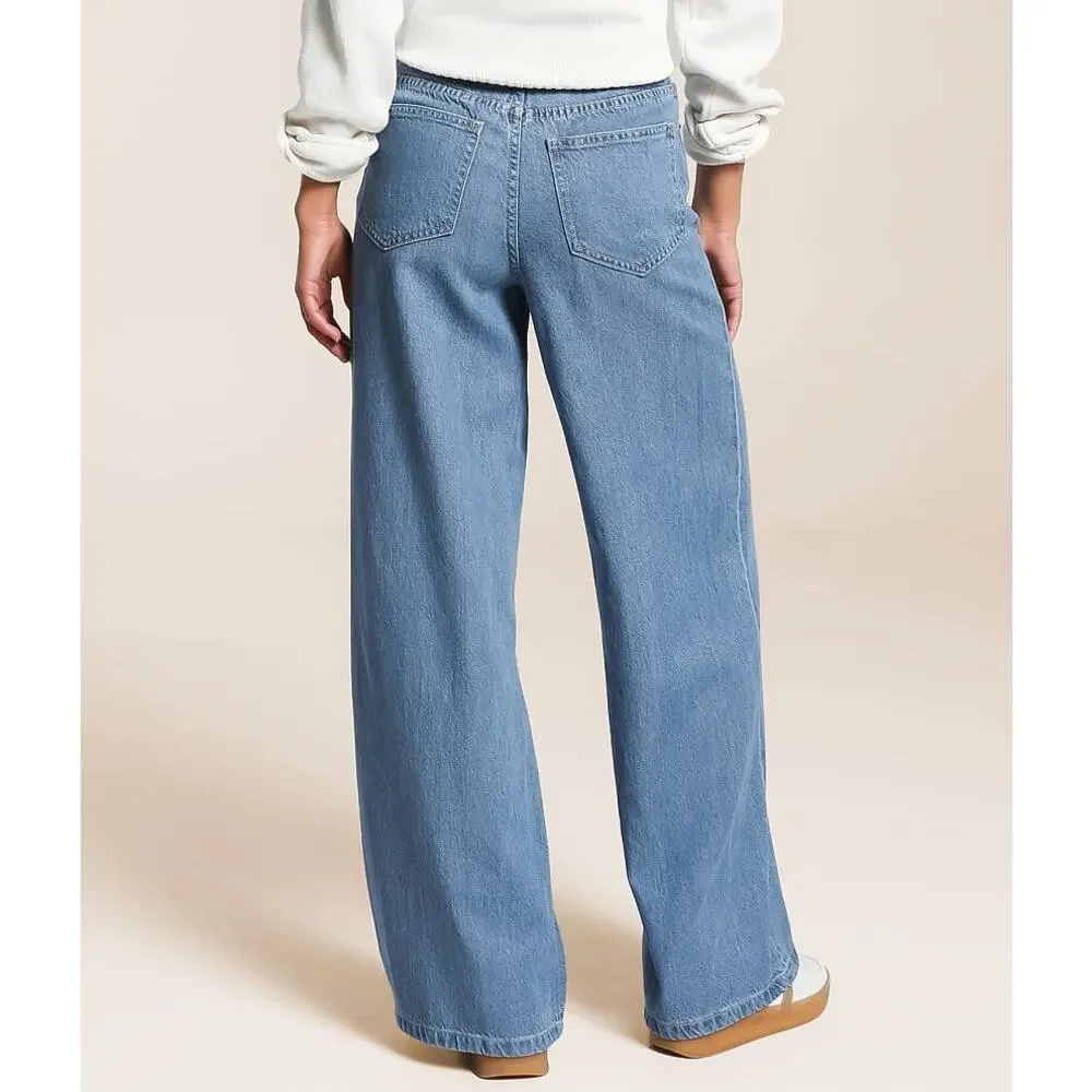 Z SUPPLY Mia Loose Wide Leg Jeans, Size 26